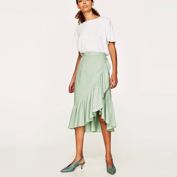 Zara Dresses & Skirts - ZARA wrap skirt